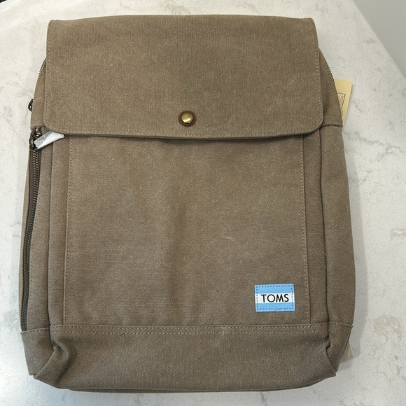 Toms Trekker Canvas Backpack Dessert Taupe - Women's - Picture 10 of 13